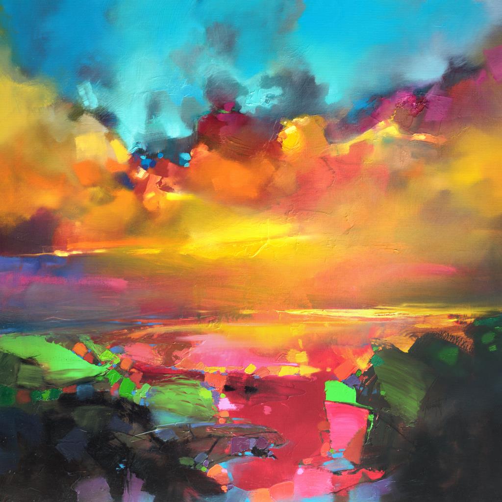 Consonance And Disonance 90cm oil painting by Scott Naismith