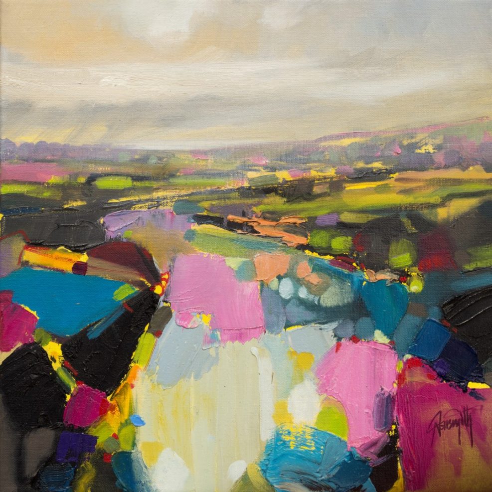 Potential Study 2 abstract landscape painting by Scott Naismith