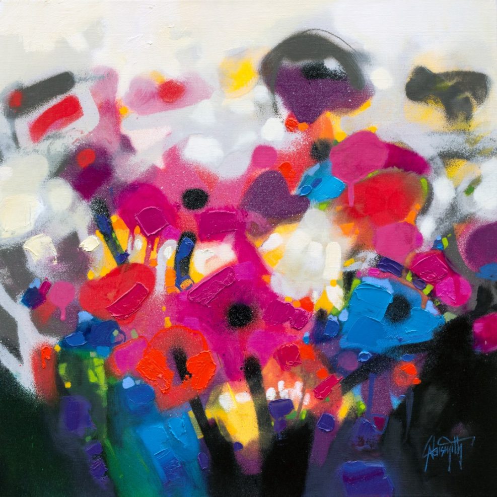 Branching Out spray paint and oil by Scott Naismith