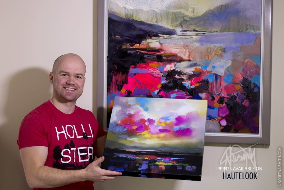 Scott Naismith with icanvas print