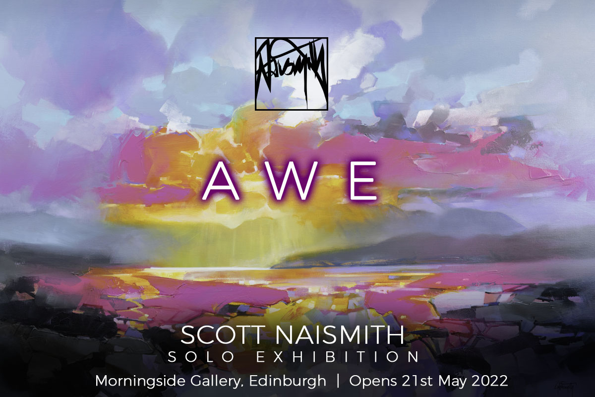 Featured image for “New Solo Exhibition ‘AWE’ to open in Edinburgh”