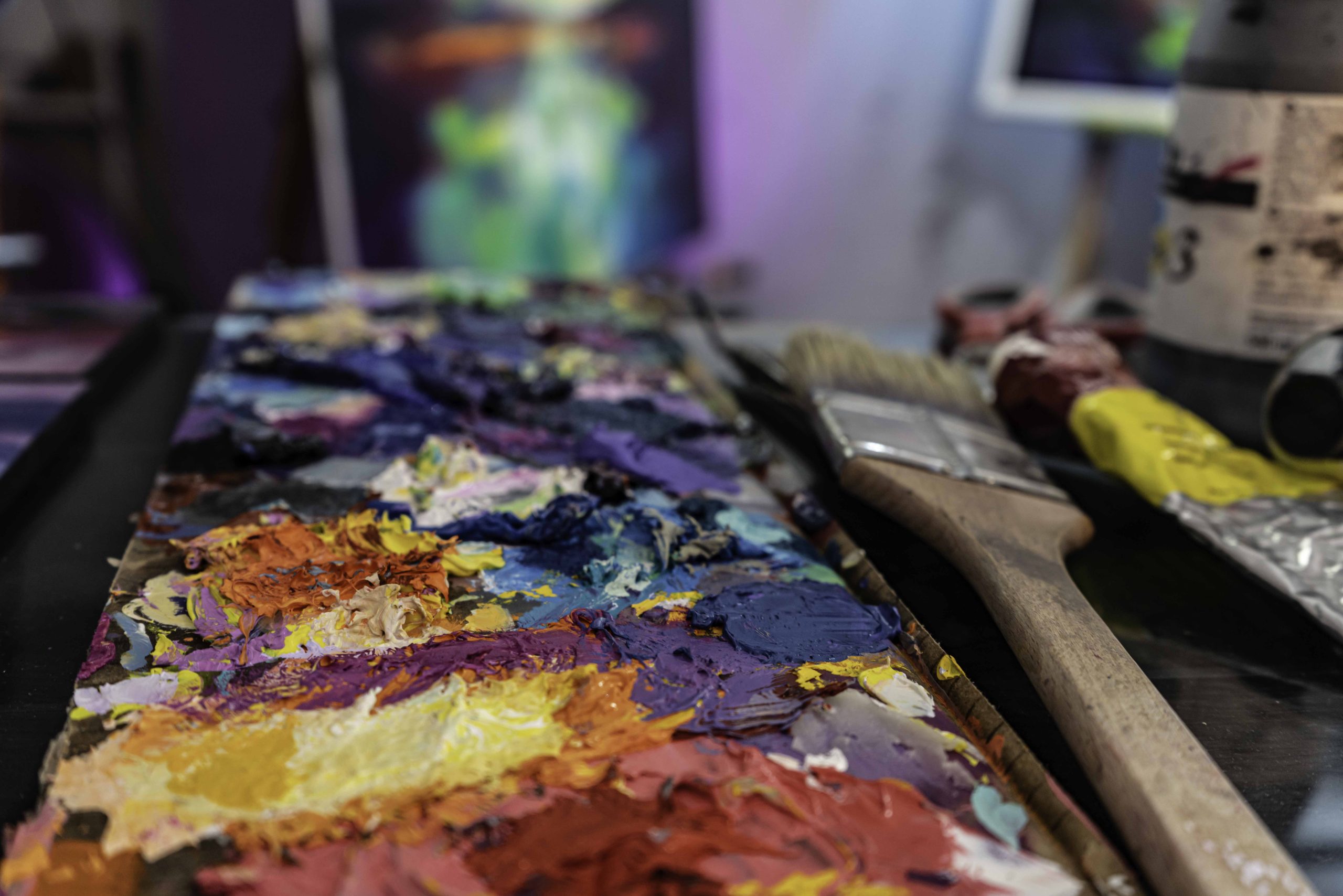 Open studio - palette image
