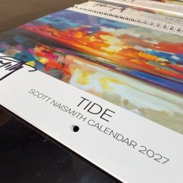 'Tide' Calendar 2027 - cover close up
