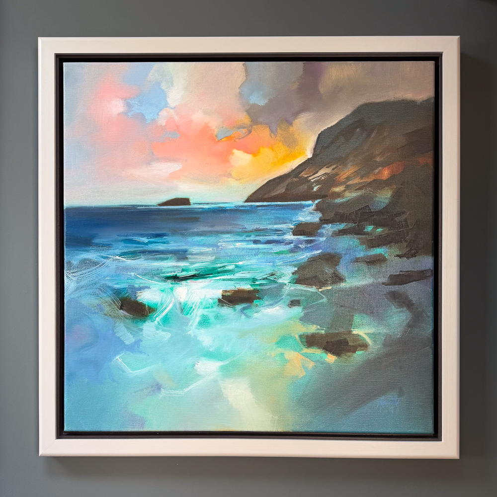 Portpatrick Rocks - framed