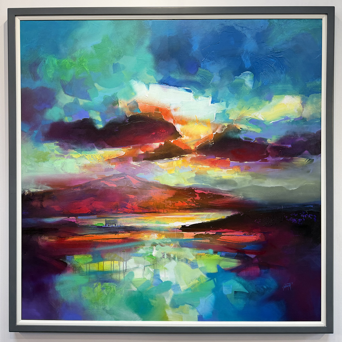 'Gaia' framed