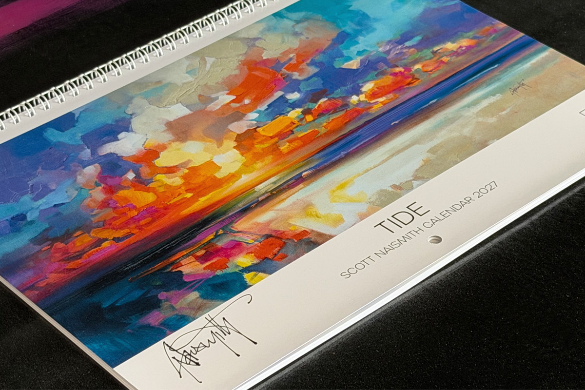 Featured image for “2027 Art Calendar ‘TIDE’ – available now!”